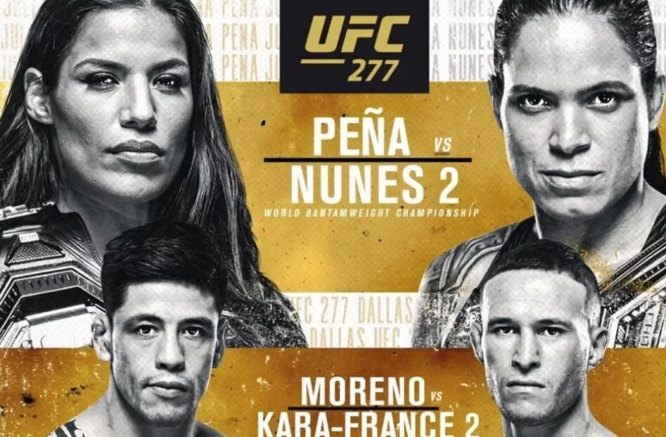 UFC 277 Poster
